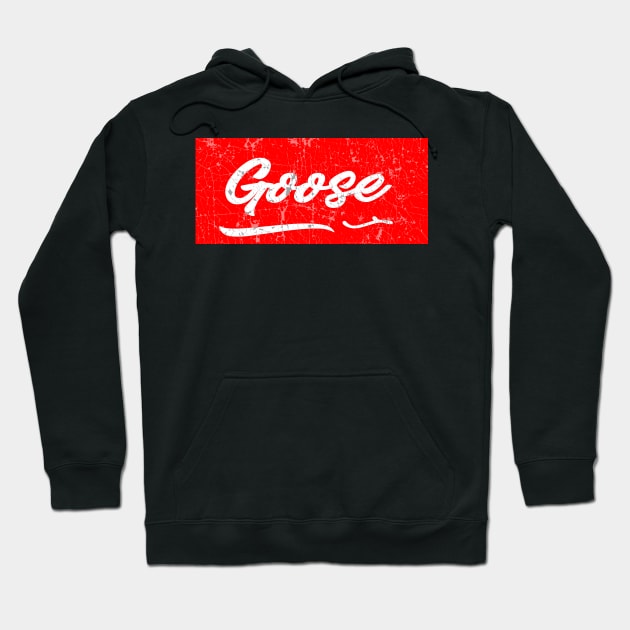 goose band red vintage Hoodie by newwave2022